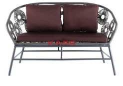 Discount Sofa Ibiza Braun Outdoormöbel