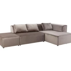 Online Sofa Infinity Velvet Taupe Rechts Sofas & Couches