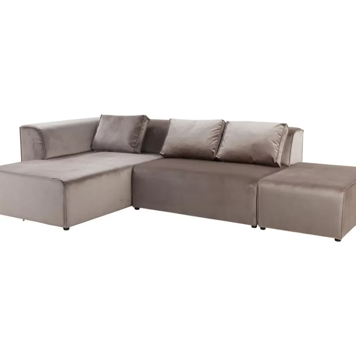 New Sofa Infinity Velvet Taupe Links Sofas & Couches