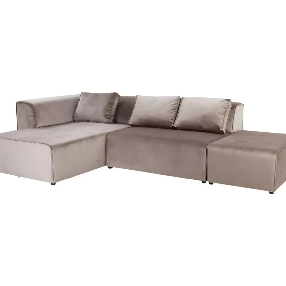 New Sofa Infinity Velvet Taupe Links Sofas & Couches