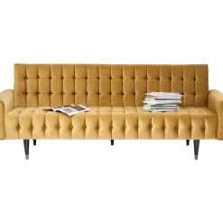 Outlet Sofa Milchbar 3-Sitzer Velvet Honey Sofas & Couches