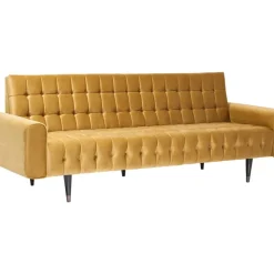 Outlet Sofa Milchbar 3-Sitzer Velvet Honey Sofas & Couches