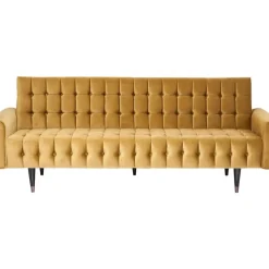 Outlet Sofa Milchbar 3-Sitzer Velvet Honey Sofas & Couches