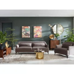 Outlet Sofa Proud 3-Sitzer Grau Sofas & Couches