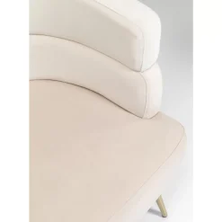 Sale Sofa Sandwich 2-Sitzer Creme 125Cm Sofas & Couches