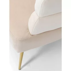 Sale Sofa Sandwich 2-Sitzer Creme 125Cm Sofas & Couches