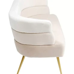 Sale Sofa Sandwich 2-Sitzer Creme 125Cm Sofas & Couches