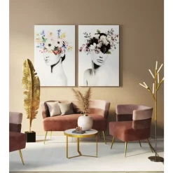 Sofa Sandwich 2-Sitzer Rosa Sofas & Couches