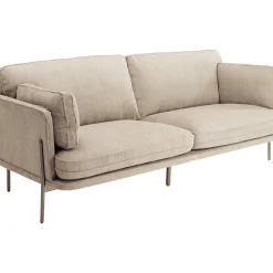 Outlet Sofa Shirly 3-Sitzer Creme Sofas & Couches
