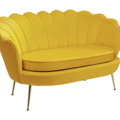 Sofa Water Lily 2-Sitzer Gelb 132Cm Sofas & Couches