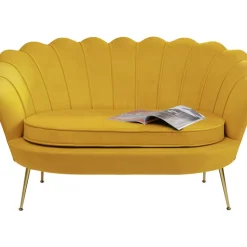 Sofa Water Lily 2-Sitzer Gelb 132Cm Sofas & Couches