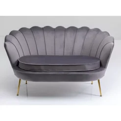 Sofa Water Lily 2-Sitzer Grau 132Cm Sofas & Couches