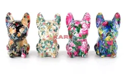 Discount Spardose Dog Fiore 12Cm Sortiert Deko & Geschenkartikel