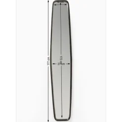 Spiegel Clip Brass 32X177Cm Spiegel