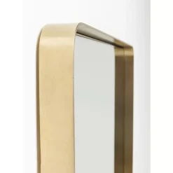 New Spiegel Curve Rectangular Brass 80X120Cm Spiegel
