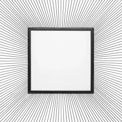 Sale Spiegel Dimension Square Schwarz 91X91Cm Spiegel