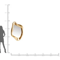 Best Spiegel Hologram Gold 76X119Cm Spiegel