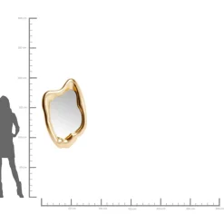 Best Spiegel Hologram Gold 68X117Cm Spiegel