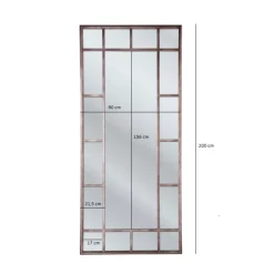 Best Spiegel Window Iron 200X90Cm Spiegel
