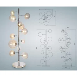 Discount Stehleuchte Balloon Smoke 12 Steh & Bodenleuchten