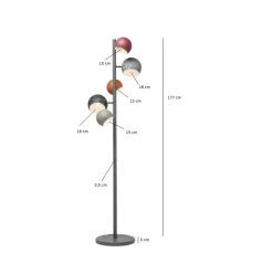 Clearance Stehleuchte Calotta Antico 5Er Steh & Bodenleuchten