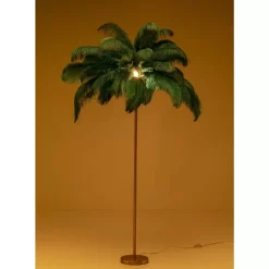Outlet Stehleuchte Feather Palm Grun 165Cm Steh & Bodenleuchten