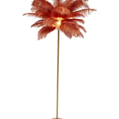 Sale Stehleuchte Feather Palm Rusty Red 165Cm Steh & Bodenleuchten