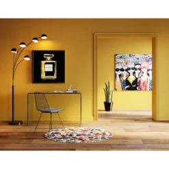 Outlet Stehleuchte Five Fingers Schwarz Matt Steh & Bodenleuchten