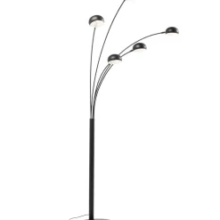 Outlet Stehleuchte Five Fingers Schwarz Matt Steh & Bodenleuchten