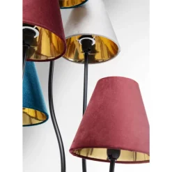 Stehleuchte Flexible Velvet Schwarz Cinque Steh & Bodenleuchten