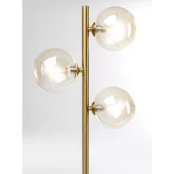 Outlet Stehleuchte Three Balls Gold 160Cm Steh & Bodenleuchten