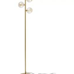 Outlet Stehleuchte Three Balls Gold 160Cm Steh & Bodenleuchten