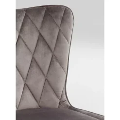 Stuhl Black Marshall Velvet Grau Stühle