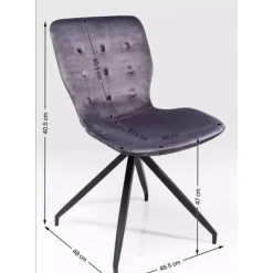 Best Stuhl Butterfly Dark Grau Stühle