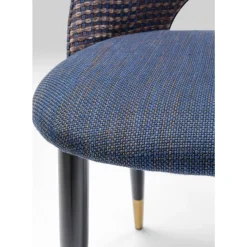 Stuhl Hudson Blau Stühle