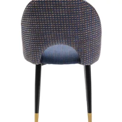 Stuhl Hudson Blau Stühle