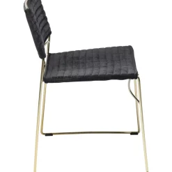 Hot Stuhl Hugo Schwarz Gold Stühle