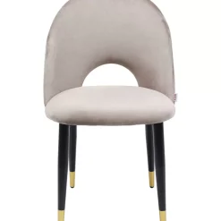 Discount Stuhl Iris Velvet Beige Stühle