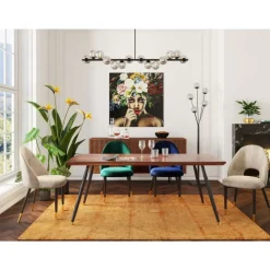 Discount Stuhl Iris Velvet Beige Stühle