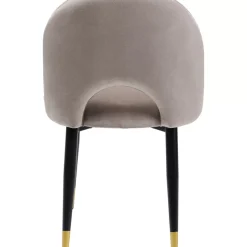 Discount Stuhl Iris Velvet Beige Stühle