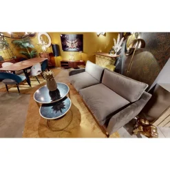 Stuhl Iris Velvet Blau (2/Set) Stühle