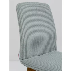 Discount Stuhl Lara Cord Blau Stühle