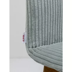 Discount Stuhl Lara Cord Blau Stühle