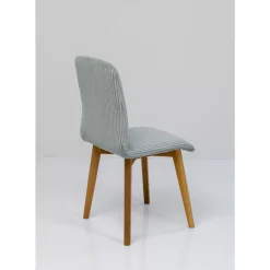 Discount Stuhl Lara Cord Blau Stühle