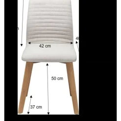 Clearance Stuhl Lara Ecru Stühle