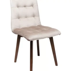 Sale Stuhl Moritz Velvet Silbergrau Stühle