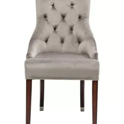 Online Stuhl Prince Velvet Grau Stühle