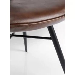 Stuhl Samba Leder Braun Stühle