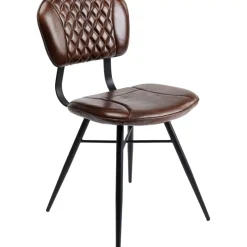 Stuhl Samba Leder Braun Stühle