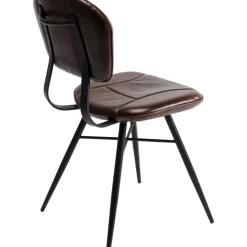 Stuhl Samba Leder Braun Stühle